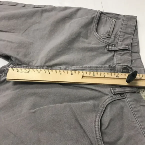 Allsaints Spitafields Sodium Taper Jean Mens 30 Waist 26 Inseam Button Fly - Picture 11 of 13